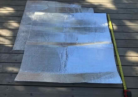 Photo of free Thermal Reflective Bubble Wrap Sheets #1
