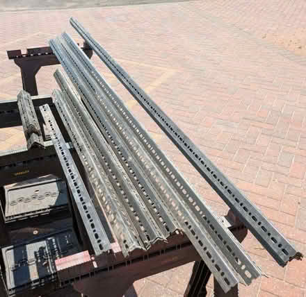 Photo of free Lengths of slotted angle (Stonefield ST15) #1