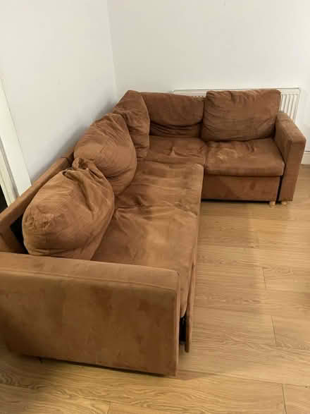 Photo of free Large corner sofa bed/ foot rest (E10) #1