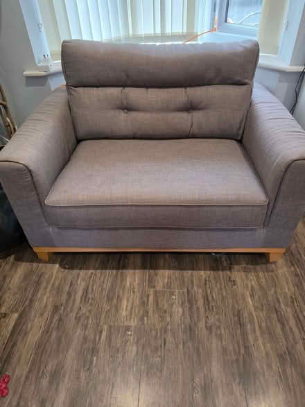 Photo of free Loveseat sofa (Heath Charnock PR6) #2
