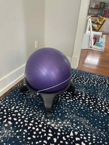 Photo of free Yoga ball chair (Piedmont Avenue area) #2