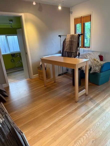 Photo of free Tall light wood table (Mill Valley) #1