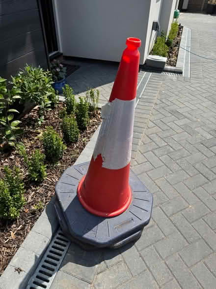Photo of free Three Full Size Traffic Cones (Digswell AL6) #1