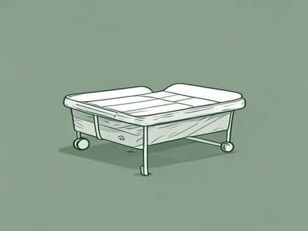 Photo of Travel cot with mattress (Penrith CA11) #1