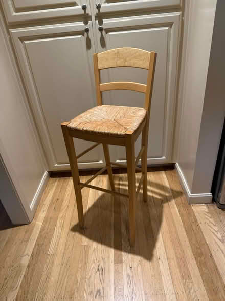 Photo of free Blonde wood Stool (Mill Valley) #1