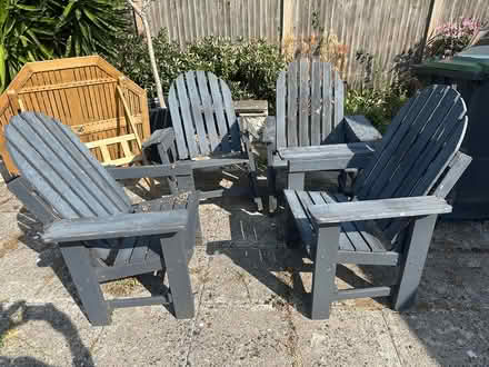 Photo of free 4 Garden Chairs (Kingsdown Park CT5) #2