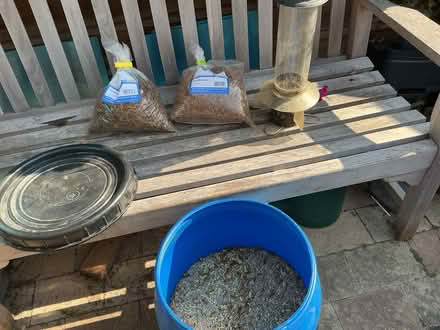 Photo of free Bird feeder & bird food (Anstey Height’s LE4) #1