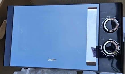 Photo of free Mirrored Breville Microwave (Burton-upon-Trent DE14) #1