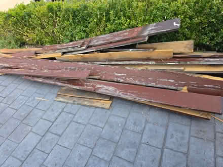 Photo of free wood – old decking/fence boards (with nails) (Hall Green WV14) #1