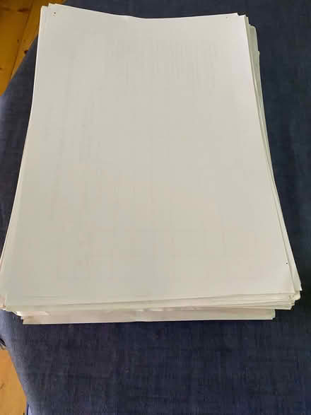 Photo of free Stack of one-side clean A4 paper (St Leonards Green TN38) #1