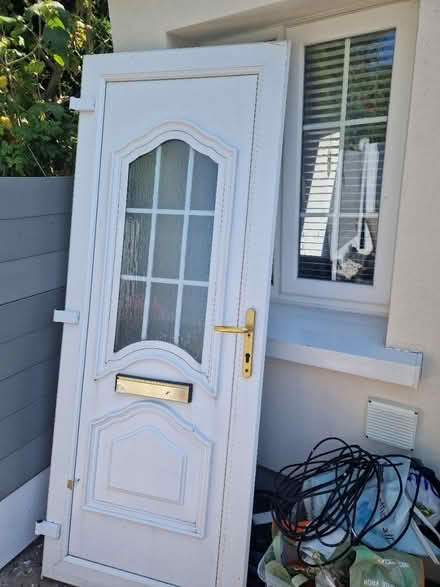 Photo of free White PVC door (Milltown) #1