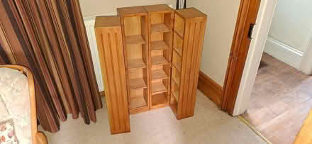 Photo of free CD/DVD hinged wooden cabinet (Staunton Road, Coleford) #2