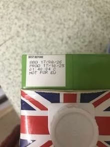 Photo of free TESCO UHT MILK (gravy has been taken) (Allerton L18) #2