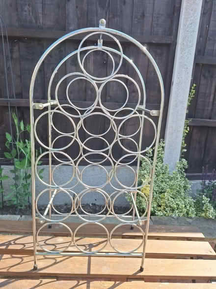 Photo of free Metal wine bottle holder (Pemberton WN5) #1