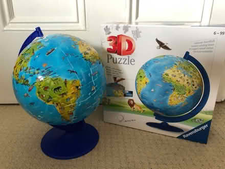 Photo of free 3D jigsaw puzzle Globe (Crooks Barn TS20) #4