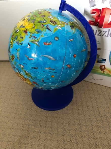 Photo of free 3D jigsaw puzzle Globe (Crooks Barn TS20) #1
