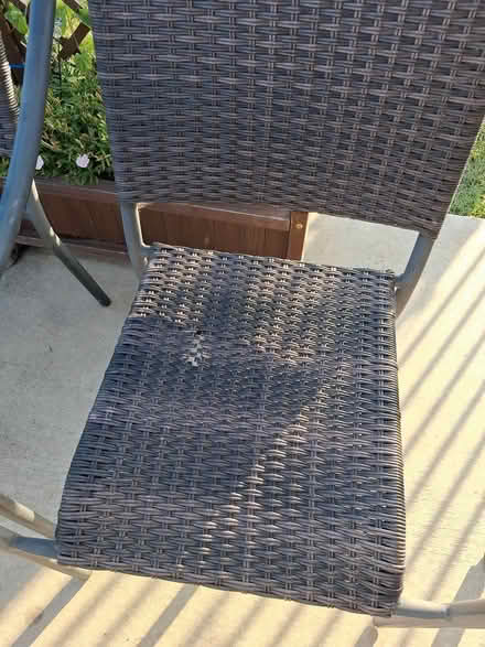 Photo of free Patio chairs (4) (Southeast by Smith Ferry) #2