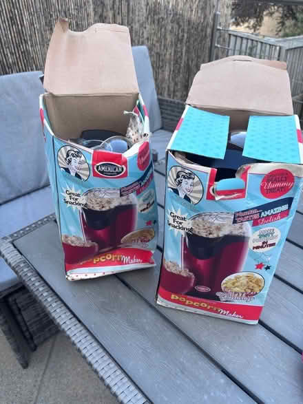 Photo of free 2 x popcorn makers (Southdown BA2) #1
