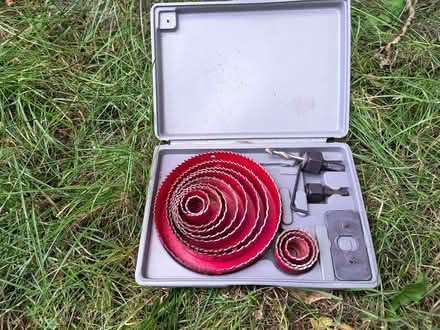 Photo of free 16 piece hole saw cutter (North Tonbridge TN9) #1