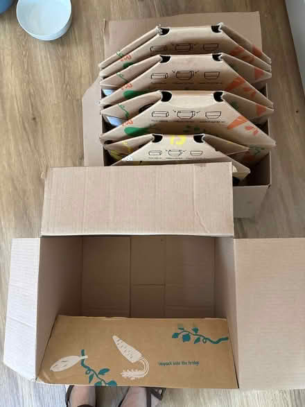 Photo of free Cardboard boxes (Crosby Liverpool) #1