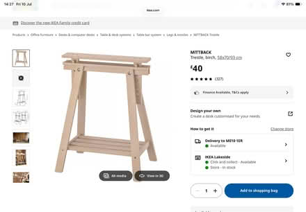 Photo of free Trestle Legs (Sittingbourne ME10) #1