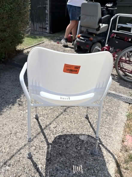 Photo of free Shower chair. (Bampton OX18) #2