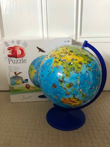 Photo of free 3D jigsaw puzzle Globe (Crooks Barn TS20) #3