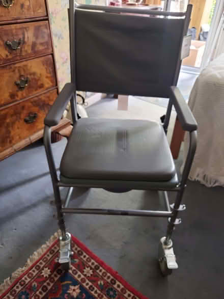 Photo of free Mobile commode with wheels (Notting Hill W11) #1