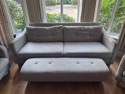 Photo of free Grey sofa set (4items) (Walton Manor OX2) #3
