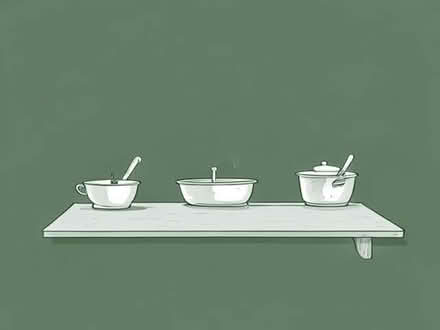 Photo of free Several matching 50cm melamine kitchen worktops (Hurst RG10) #1