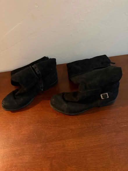 Photo of free Black, non leather boots (Northern Manhattan) #1