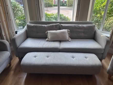 Photo of free Grey sofa set (4items) (Walton Manor OX2) #4
