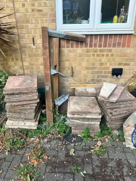 Photo of free Garden patio tiles - 40cm x 40cm (Barnet N11) #2