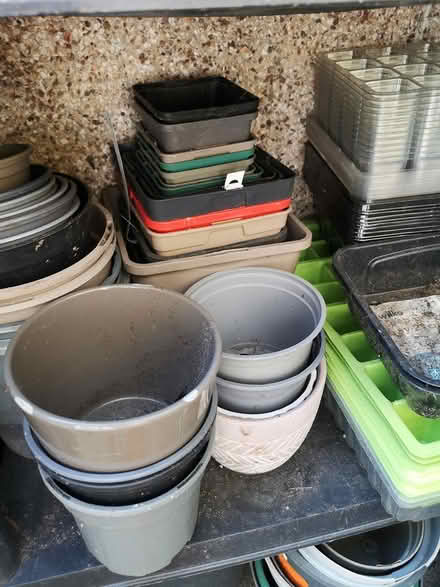 Photo of free Selection of Plastic plant pots (Marsh LA1) #1