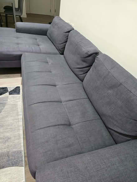 Photo of free Grey L shaped sofa (Croydon centre CR0) #3