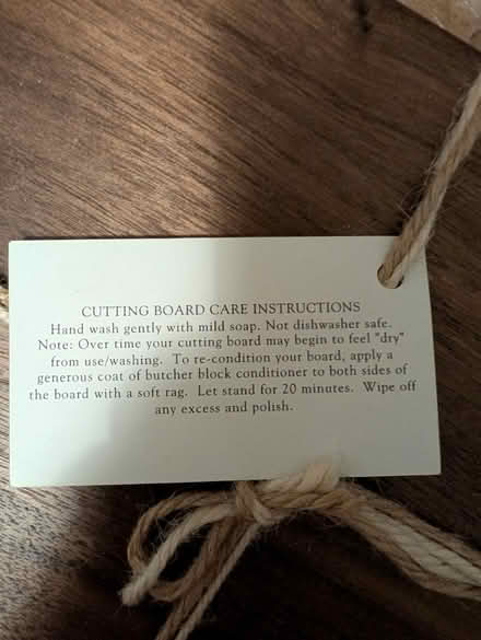Photo of free Wood cutting board (Northridge) #3