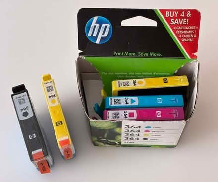Photo of free Hp364 printer cartridges (Latchingdon CM3) #1