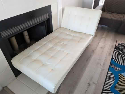 Photo of free White chaise lounge (North San jose) #2