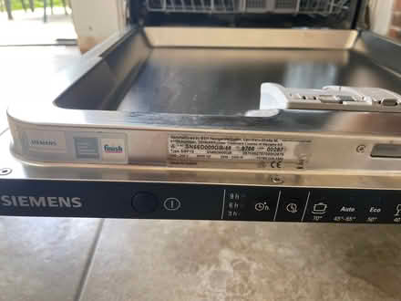 Photo of free Siemens Dishwasher (Ardleigh CO7) #4