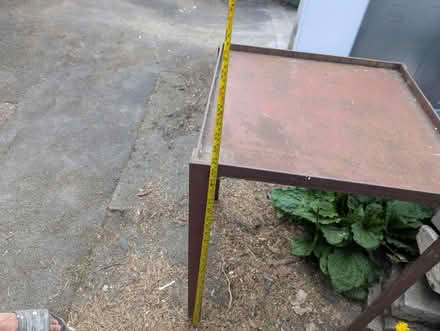 Photo of free Metal table (chesterfield S41) #2