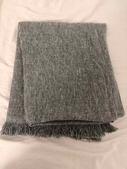 Photo of free IKEA Ingrun Throw Gray Blanket (Islington N1) #2
