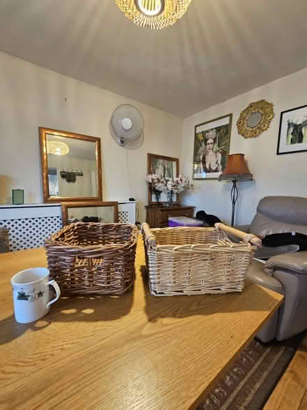 Photo of free Two Wicker Baskets (Earlswood RH1) #2