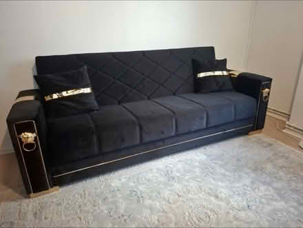 Photo of free 2x 3 seater sofa bed (N154fw) #1