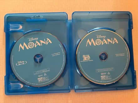 Photo of free Moana blu-ray DVD (Highland Park) #2