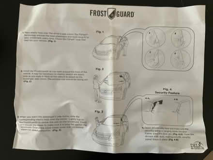 Photo of free Windshield Frost Guard (New) (Dixon) #2
