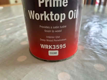 Photo of free Howdens Prime Worktop Oil, clear 3595 Top oil (Otford TN14) #2