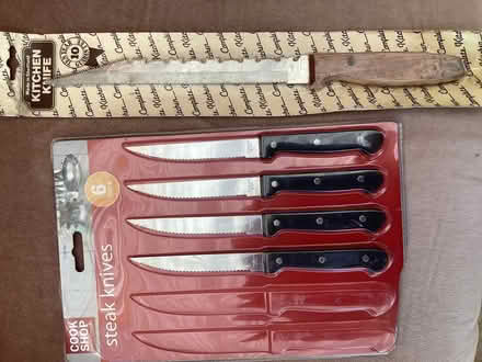 Photo of free New unused kitchen knives (Felindre LD3) #1