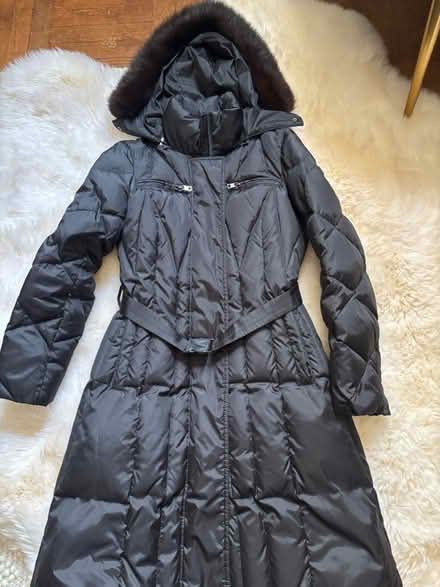 Photo of free ANDREW MARC Black Down Coat S (Rego Park) #1
