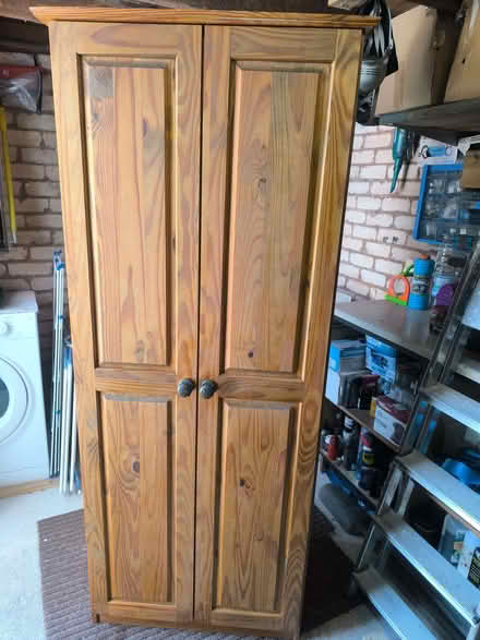 Photo of free Pine Wardrobe (Deganwy LL30) #1