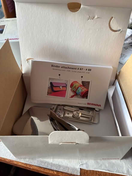 Photo of free Bernina bias binding foot (Cubbington CV32) #1